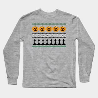 Halloween Sweater print Long Sleeve T-Shirt